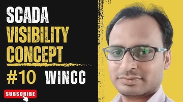 Siemens SCADA Training 10 - Visibility Concept | Show or Hide Objects in SCADA | Object Visibility