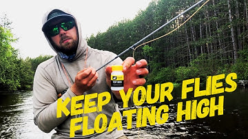 Keep Your Flies Up! Using a dry-shake floatant with The Northern Angler