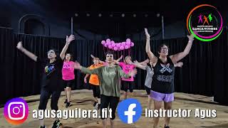 🔥¡CUARTETAZO! Bailamos "Fingi Demencia" de Luck Ra, The La Planta, La K'onga!💃 #Zumba cuarteto 