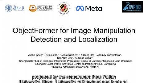 [CVPR 2022] ObjectFormer for Image Manipulation Detection and Localization