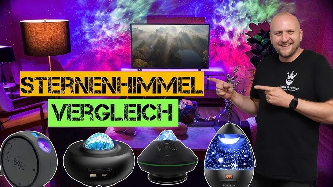 LED Sternenhimmel Projektor, Romwish Projektionslampe Nachtlicht