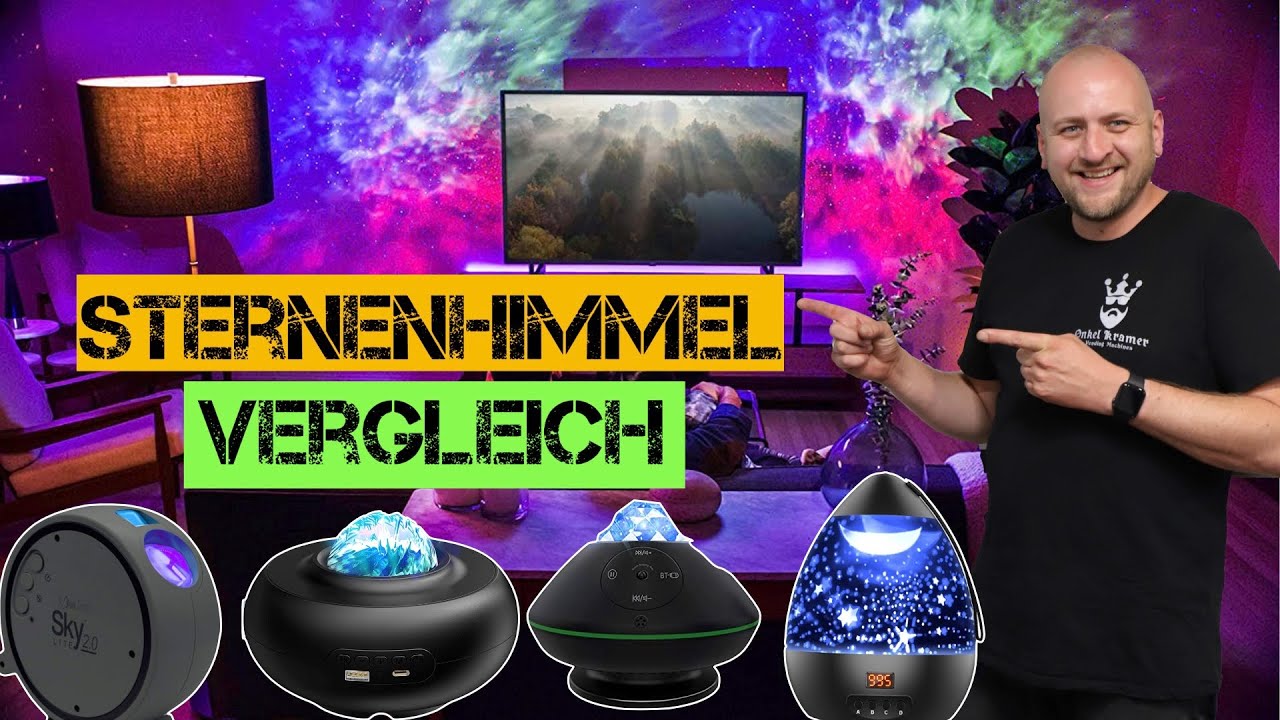 Sternenhimmel Projektor Test ▷ 5 TOP Empfehlungen