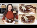 أسهل وأروع كيكة لرأس العام ممكن تجربوها بالكرام شانتي فقط😍ولكم التعليق❤️gâteau au chocolat