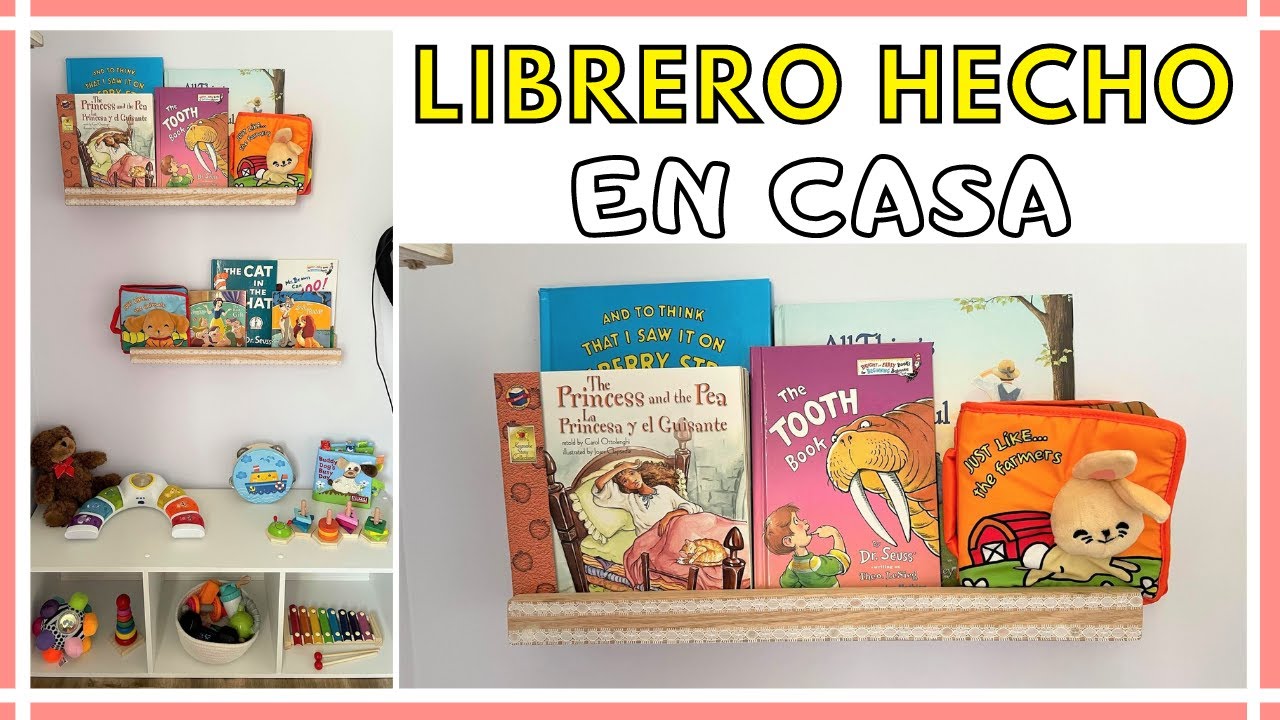 Librería Infantil de 5 Estantes Estanteria Infantil para Niños de