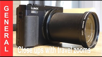 Close Up and Macro Photography with Travel Zoom Cameras