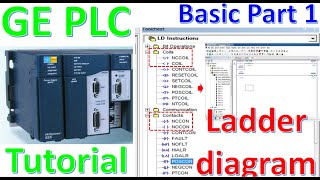 Proficy Machine Edition software connect with PLC GE basic programming Ladder diagram Part -1 screenshot 3