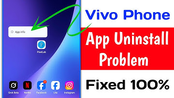 Vivo Phone App Not Uninstall Problem 2025 || App Not Deleting On Vivo Phone || App Uninstall Missing