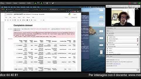 Corso Python per data science - (3/4 lezioni) - Docente:  Luca Coviello