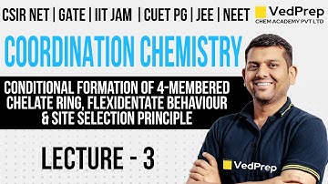 Coordination Chemistry CSIR NET | Ambidentate Ligand | Site Selection Principle