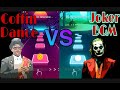 Coffin dance VS Joker BGM.Tiles hop dance!!!❤️song mix.tiles hop game play..