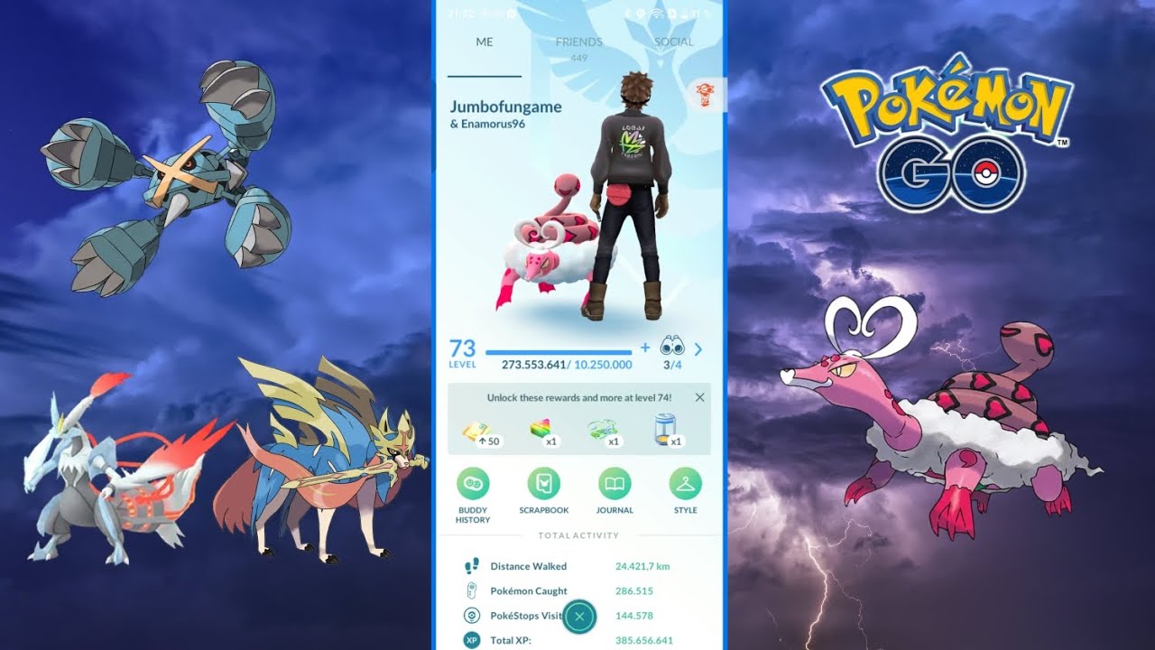Enamorus Raid Day og en Shiny jeg ikke så komme Pokemon Go Dansk 