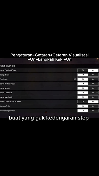 Download lagu Tips Kalau Gak Kedengaran Step Di FreeFire