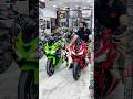 Ninja ZX6R VS Honda CBR 650R which one favourite🔥🔥🔥#youtubeshorts #shorts #viral #automobile #1m