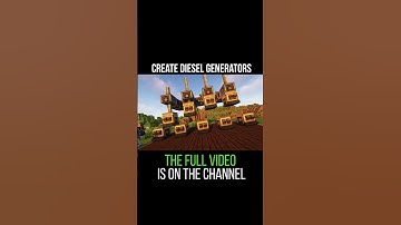 Create Diesel Generators mod. Tutorial 1.18.2-1.20.1 (minecraft java)