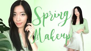 Easy Spring Green Makeup