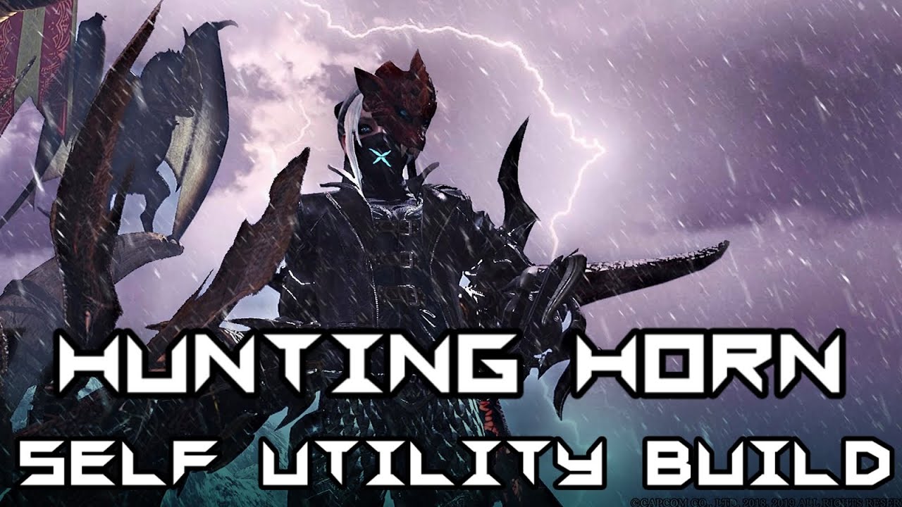 MHW Iceborne HUNTING HORN SELF UTILITY BUILD (Earplugs/Evade Window) YouTube
