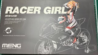 RACER GIRL(MENG 1/9 SUPPLIES SERIES SPS-084) RACER GIRL(MENG 1/9 SUPPLIES SERIES SPS-084)