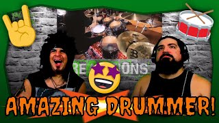 Shuhei // Imperial Circus Dead Decadence  // Drum playthrough | METTAL MAFFIA | REACTION | MAGZ / JJ