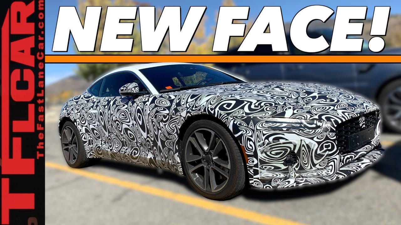 Spied See The Revamped 2021 Jaguar F Type Up Close