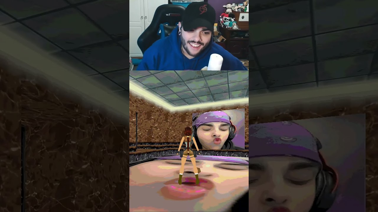MAMA I Made It Into a TR GAME #tombraider #laracroft #twitchclips