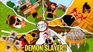 Best DEMON SLAYER Mod For Minecraft PE 1.21+!! 🫨 screenshot 5