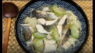 三分鐘魚料理--鱸魚絲瓜麵線 