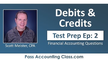 Accounting Tutor Answers Test Questions: Debits and Credits