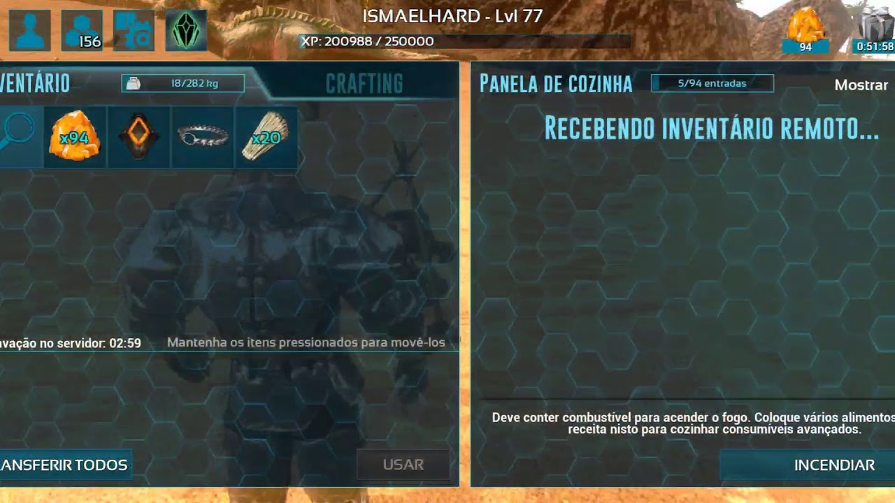 Como fazer poção xp no ark mobile