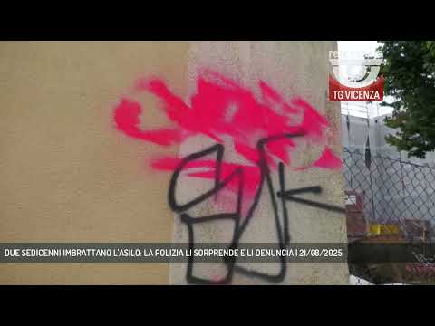 DUE SEDICENNI IMBRATTANO L'ASILO: LA POLIZIA LI SORPRENDE E LI DENUNCIA | 21/08/2025