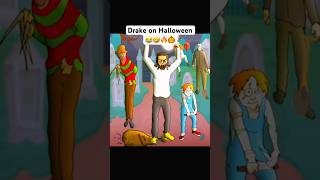 Drake Fear of Heights #shorts #2danimation #hiphop #digitalart #explorepage #memes #