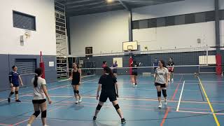 20230322 Blocking Drill + Games against Boys