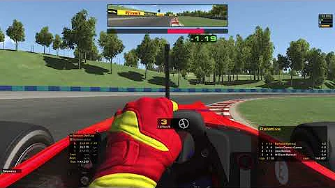 First Win! iRacing - Formula C - Moza Racing Dallara F3 Series - Fixed  -  Hungaroring - Full Race