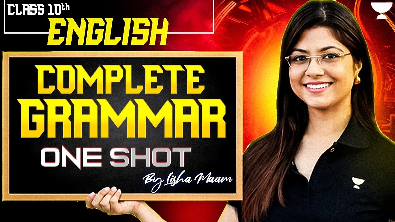 Class 10 English Grammar One Shot | CBSE Board Exam 2026 Preparation ...
