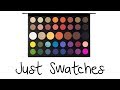 Just Swatches - Morphe x James Charles - Unleash Your Inner Artist