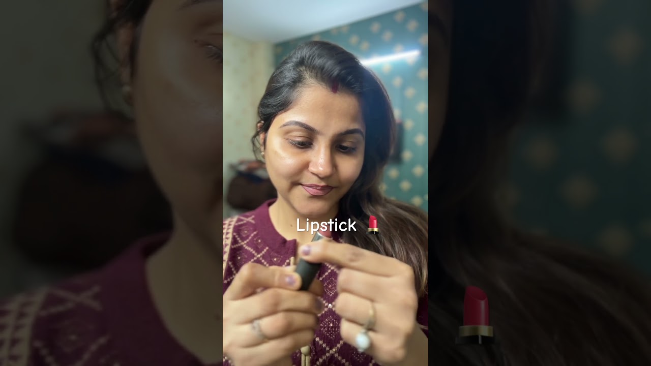 Swiss Beauty 203 Hazelnut Lipstick 💄 | Real Lip Swatch on Indian Skin Tone | Nude Brown Shade