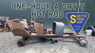 one-hour A Day model T Touring Car Hot Rod Build