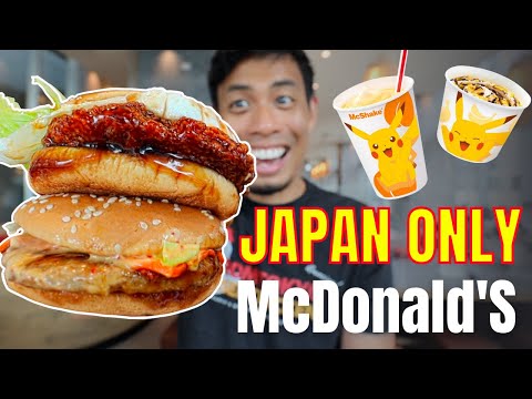 McDonald's Japan Only Menu Pikachu Edition