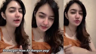 Pramugari cantik Nam Air imut ramah dan baik hati, beautiful Indonesian airline flight attendant