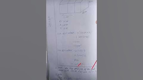 9th maths unit mensuration exercise 7.2second video