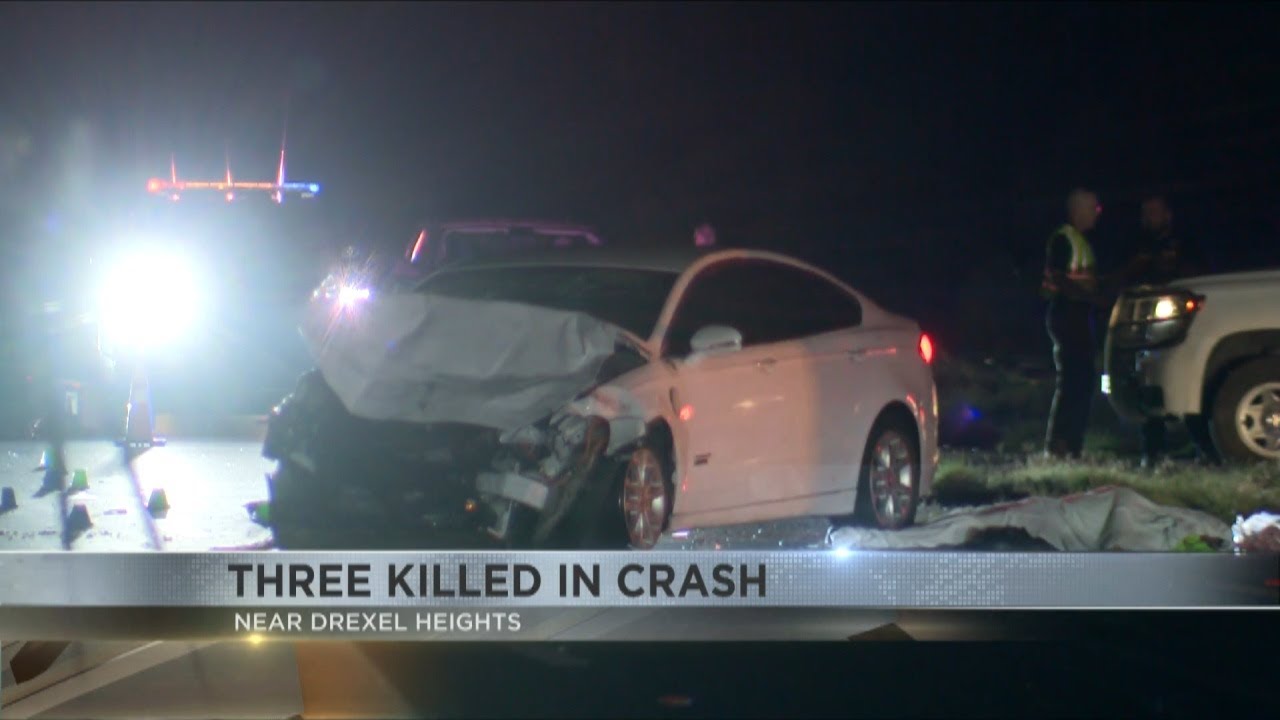 Three killed, three others injured in two-car crash near Drexel Heights ...