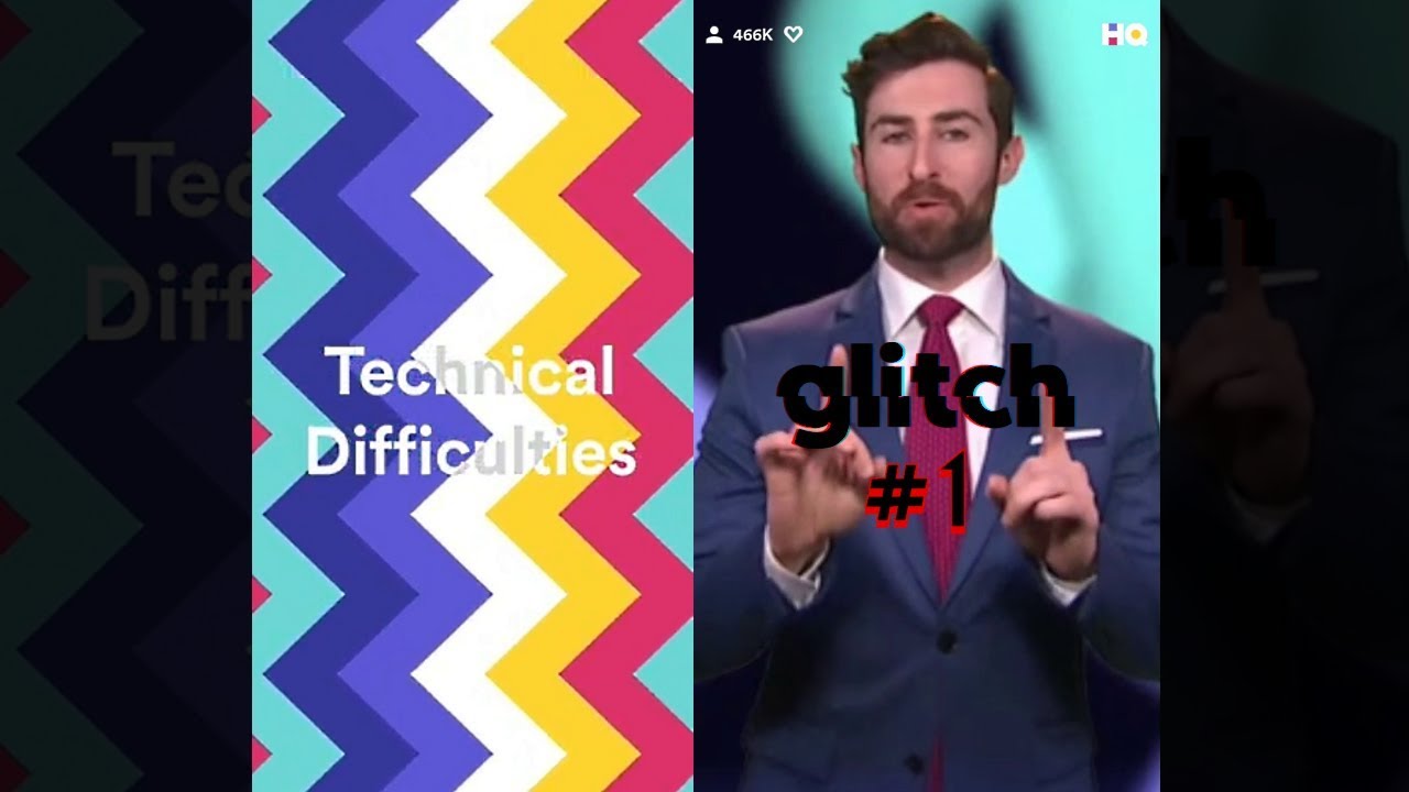 HQ Trivia $2500 - Tuesday, May 8, 2018 - 9pm EDT - MAJOR GLITCH: TAKE #1