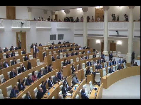ხმაური და პოლიტიკური განცხადებები პარლამენტის პლენარულ სხდომაზე