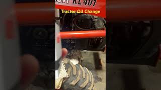 Kioti DK40se Tractor Oil Change #tractorvideo #kioti