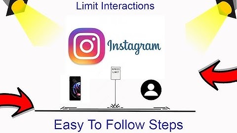 Hoe je interacties op Instagram kunt beperken