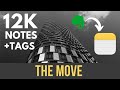 How to move 12000 notes from evernote to apple notes with tags a stepbystep guide