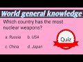 Top 20 Most important Gk question | Gk questions and answers in English | General knowledge question