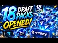 Draft Packs Opened! 😱🔥