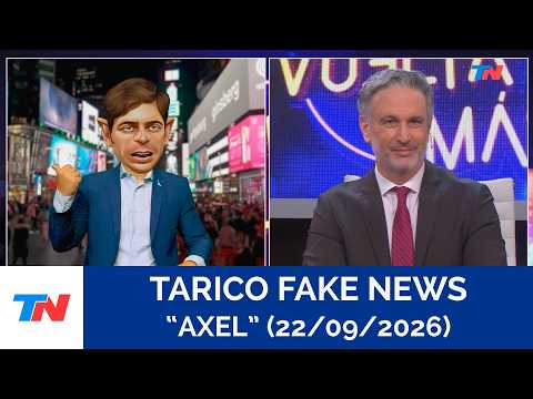 TARICO FAKE NEWS: "AXEL KICILLOF" en “Sólo una vuelta más"