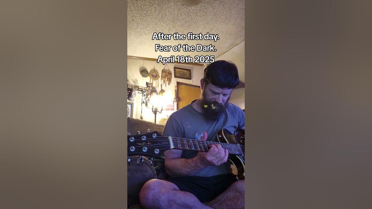 Fear of the Dark Practice #guitar #cover #ironmaiden #trending #foryou #metal #shorts #guitarist