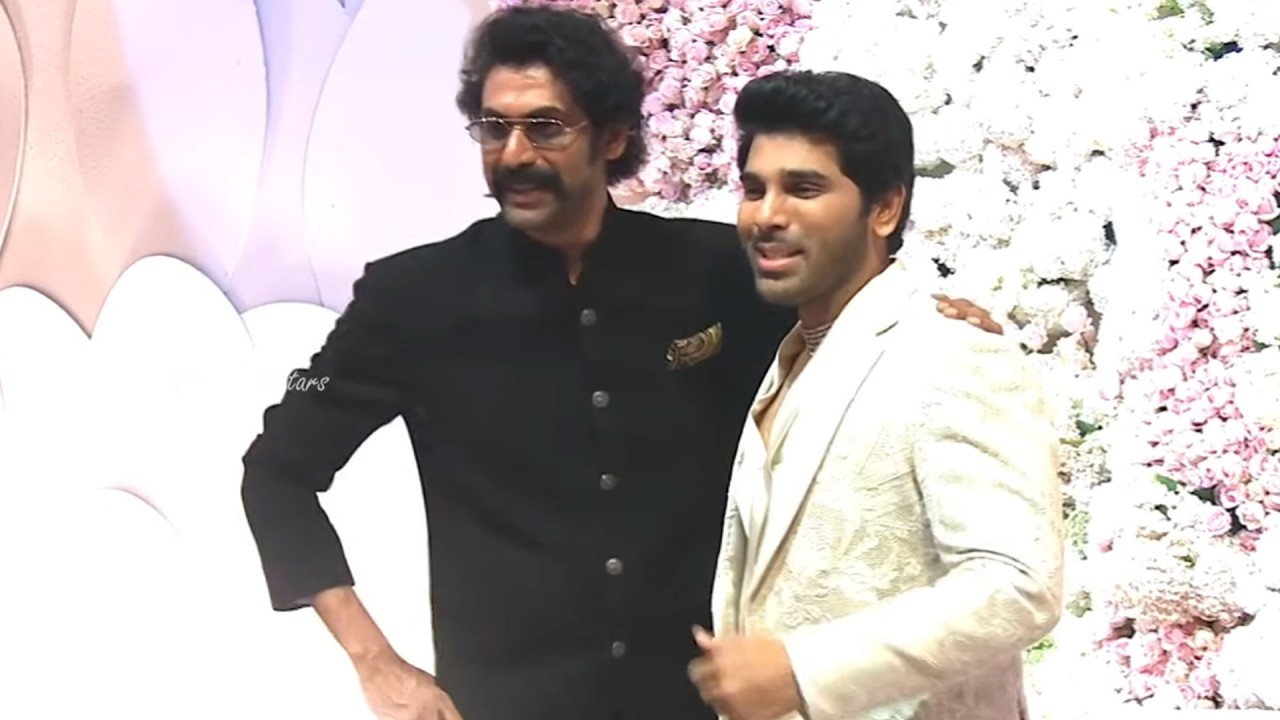 Rana Daggubati @ Allu Sirish and Nayanika Pre-Wedding Reception